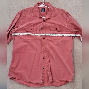 Mens Red Head short sleeve shirt